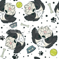 Shih Tzu Boyish Seamless File