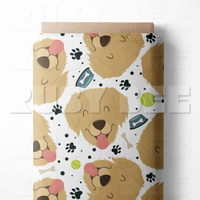 Golden Retriever Seamless File