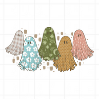 Cottagecore Ghosts PNG