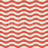 Wavy Red & Beige Stripes Seamless