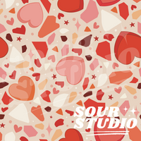 Valentine Terrazzo - Cream