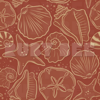 Terracotta Shells Seamless