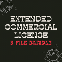 Extended Commercial License - 5 Files