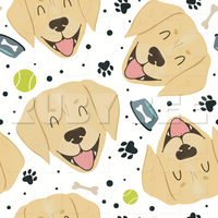 Yellow Lab Seamless File