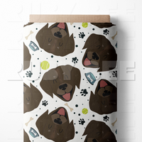 Chocolate Lab Seamless File