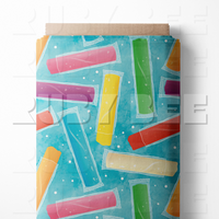 Blue Freeze Pops Seamless