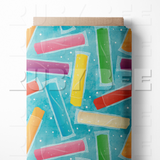 Blue Freeze Pops Seamless