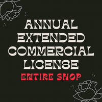 Entire Shop Extended Commercial License