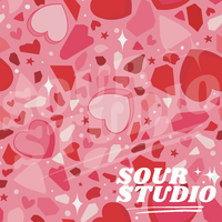 Valentine Terrazzo - Pink