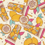 Retro Pink Lemonade Seamless File