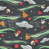 Take Me to Your Pizza Galaxy Stripe Seamless File