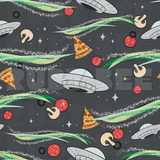 Take Me to Your Pizza Galaxy Stripe Seamless File