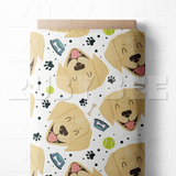 Yellow Lab Seamless File