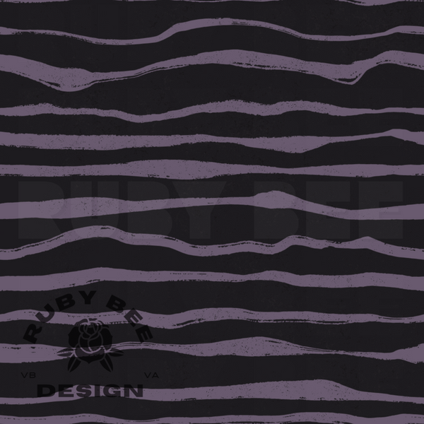 Purple Monster Mash Stripes Seamless