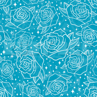 Pool Water Roses Seamless