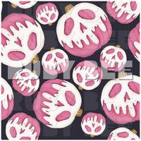 Poison Pumpkins (Pink) Seamless